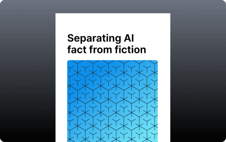 Separating AI fact from fiction ebook from Infinitus