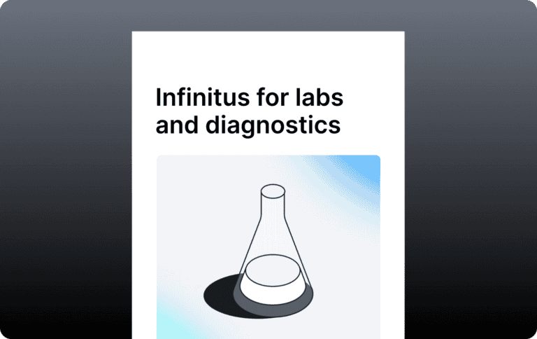 Infinitus for labs and diagnostics datasheet