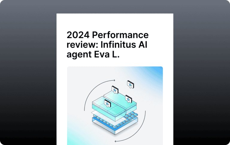 Infinitus AI agent Eva 2024 review